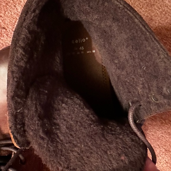 Men’s ankle leather lace up boots - Picture 7 of 7